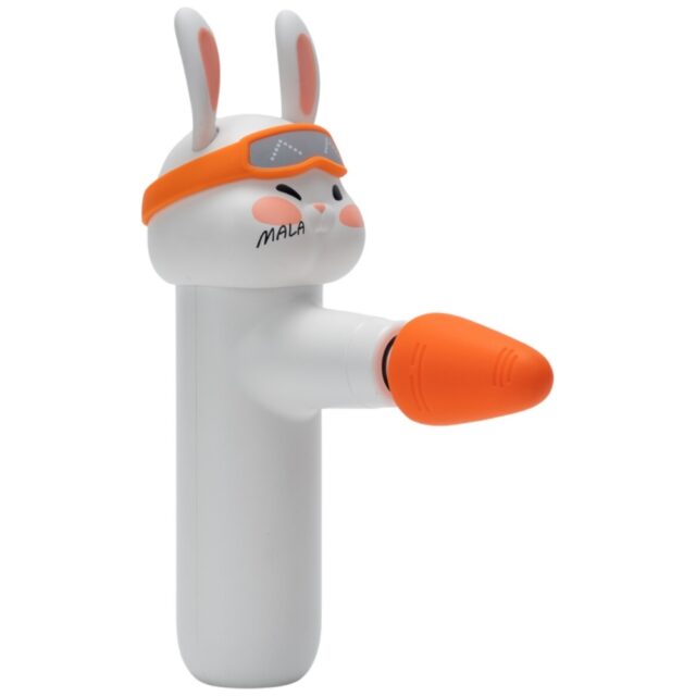 Mini massage gun 4smarts ACECOOL Rabbit white - imagine 3