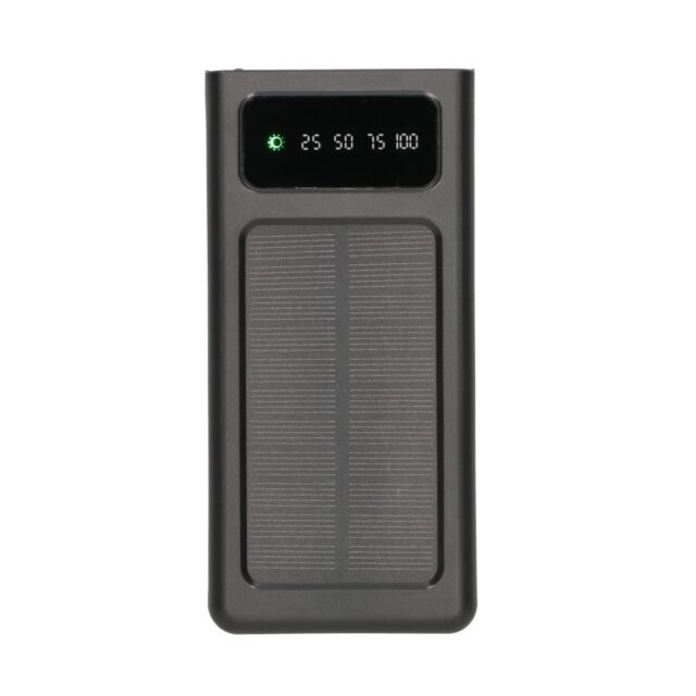 Extralink EPB-091 10000mAh Black | Powerbank | Solar Power bank, USB-C - imagine 5