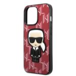 Karl Lagerfeld KLHCP13LPMNIKPI iPhone 13 Pro / 13 6,1" hardcase red Monogram Ikonik Patch - imagine 6