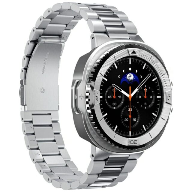 Nakładka Spigen Bezel Tune Pro Pilot do   Samsung Galaxy Watch 8 Classic 46mm srebrny - imagine 7