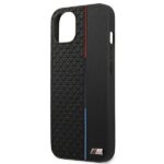 BMW BMHCP13MTRTBK iPhone 13 / 14 / 15  6.1" case black hardcase M Collection Triangles - imagine 6