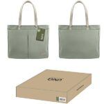 UNIQ laptop bag Hava 16" laurel green RPET - imagine 8