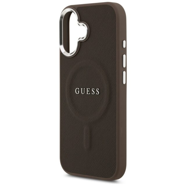Guess Classic Logo MagSafe Case for iPhone 17 Brown - imagine 6