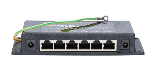Extralink 6 Port | Gigabit PoE Injector | 6x 1000Mb/s RJ45 - imagine 2