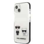 Karl Lagerfeld KLHCP13STPEKCW iPhone 13 mini 5,4" hardcase white Karl&Choupette - imagine 2