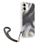 Guess GUHCP12SKSMAGR iPhone 12 mini 5,4" grey hardcase Marble Collection - imagine 4