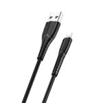USAMS U35 Lightning Cable 2A Fast Charge 1m black SJ364USB01 (US-SJ364)