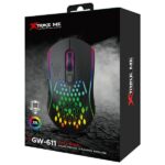Wireless gaming mouse  XTRIKE ME   GW-611 black - imagine 8