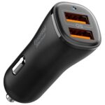 Spigen Essential EV302 Car Charger 30W 2xUSB-A Black