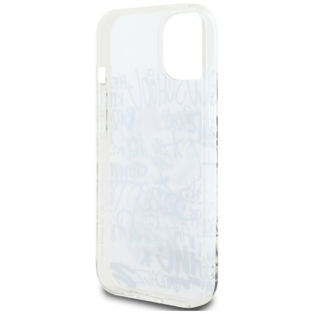 Hello Kitty HKHCP15SHDGPHT iPhone 15 /14 / 13 6.1" white hardcase IML Kitty On Bricks Graffiti - imagine 7