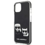 Karl Lagerfeld KLHCP13MTPEKCK iPhone 13 / 14 / 15 6,1" hardcase black Karl&Choupette - imagine 6
