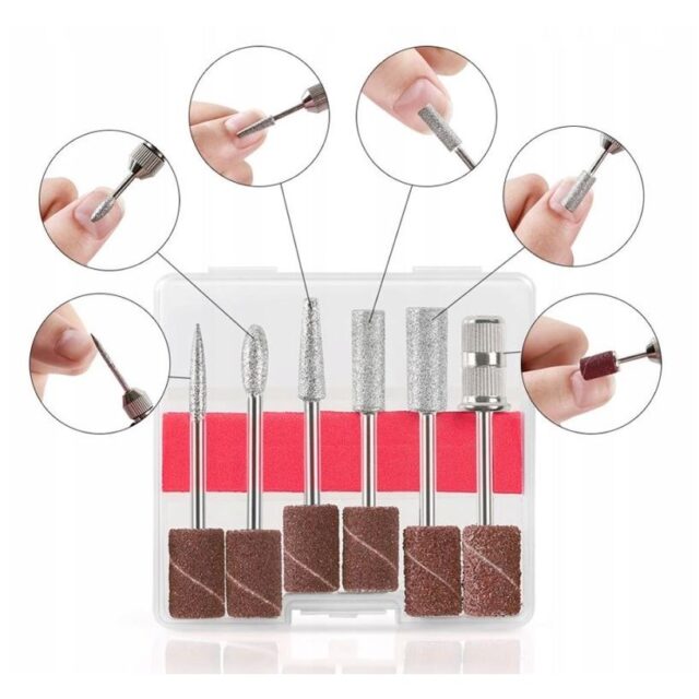 EXTRALINK FREZARKA DO PAZNOKCI EU PLUG CZARNA - imagine 5