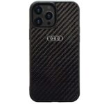 Audi Carbon Fiber iPhone 13 Pro Max 6.7" black hardcase AU-TPUPCIP13PM-R8/D2-BK