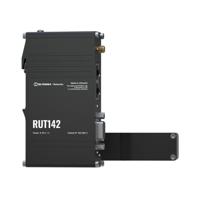 Teltonika RUT142 | Industrial router | WiFi 4, RS232, 2x RJ45 100Mb/s, IP30 - imagine 4