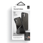 UNIQ Transforma Case iPhone 12 mini 5,4" charcoal grey - imagine 7