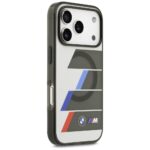 BMW M IML Metal Buttons Tricolor Lines MagSafe Case for iPhone 17 Pro Anthracite - imagine 4