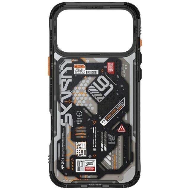 Skinarma Spectra Case for iPhone 17 Pro Max Magnetic Charging Black - imagine 4