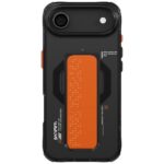 Skinarma Haxa Case for iPhone Air Magnetic Charging + Grip Stand Graphite - imagine 3
