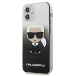 Karl Lagerfeld KLHCP12STRDFKBK iPhone 12 mini 5,4" black hardcase Gradient Ikonik Karl - imagine 2