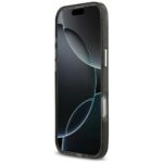 Case Karl Lagerfeld IML Glitter Karl &   Choupette Heads Logo MagSafe for iPhone Air black - imagine 5