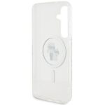 Karl Lagerfeld KLHMS24MHGKCNOT S24+ S926 transparent hardcase IML Karl&Choupette MagSafe - imagine 7