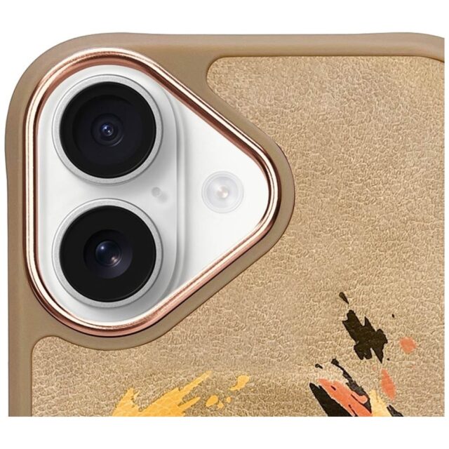 Nimmy Tiger MagSafe case for iPhone 16 light brown - imagine 6