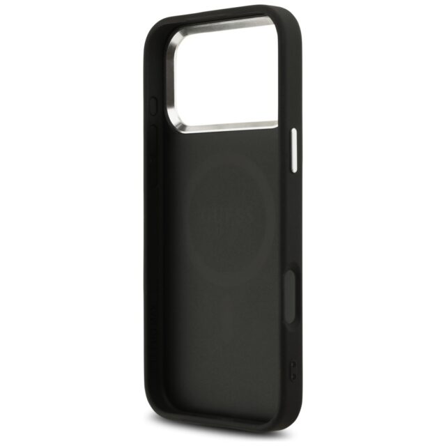 Case Guess 4G Classic Logo MagSafe for iPhone 17 Pro Max black - imagine 7
