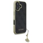 Guess GUHCP16SGF4GGR iPhone 16 6.1" black hardcase 4G Charms Collection - imagine 4