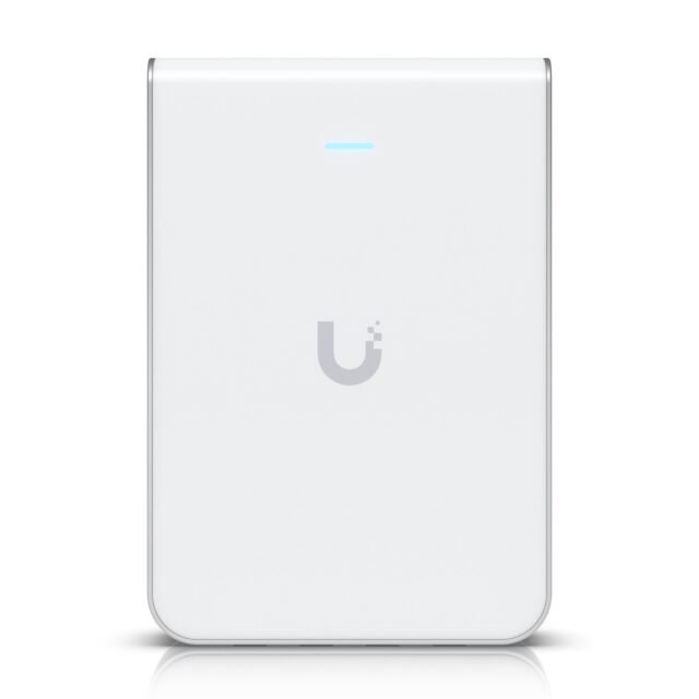 Ubiquiti U6-IW | Access point | UniFi6 In-Wall, WiFi 6 Dual Band, 1x GbE PoE In, 4x GbE PoE Out - imagine 2