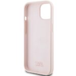 Karl Lagerfeld KLHCP15SSKSBMCP iPhone 15/ 14 / 13 6.1" pink hardcase Silicone Karl Script - imagine 7