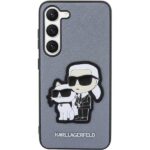 Karl Lagerfeld KLHCS23SSANKCPG S23 S911 hardcase grey Saffiano Karl & Choupette - imagine 3