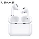 USAMS Słuchawki Bluetooth 5.0 TWS ANCYB Series bezprzewodowe biały/white BHUYB01 (US-YB001) - imagine 6