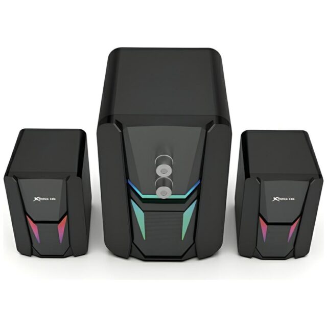 XTRIKE ME Stereo 2.1 Gaming Computer Speaker Set SK-612 Black - imagine 4