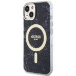 Guess GUHMP14MPCUMAK iPhone 14 Plus/ 15 Plus 6.7" black hardcase Marble MagSafe - imagine 2