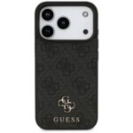 Guess 4G Small Classic Logo MagSafe case for iPhone 17 Pro black - imagine 3