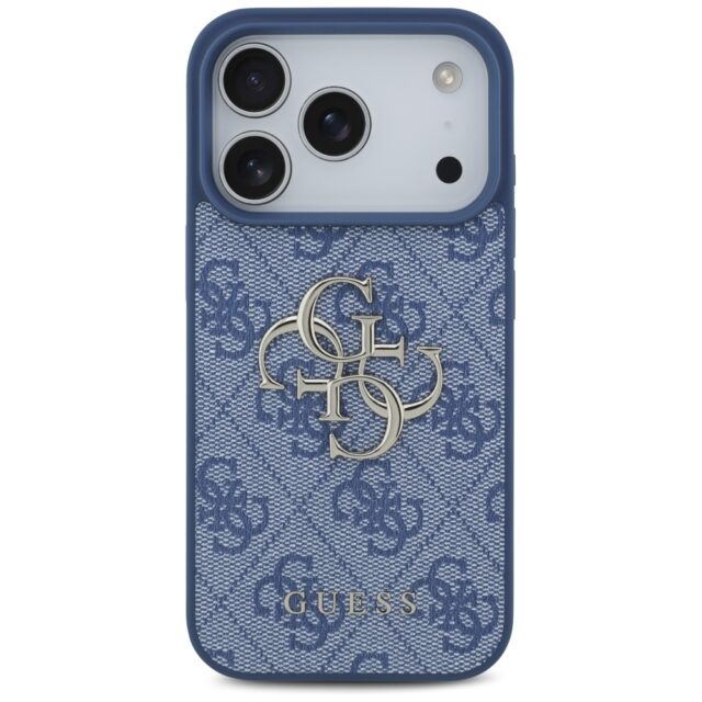 Case Guess 4G Big Logo for iPhone 17 Pro blue - imagine 3