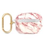 Guess GUAPHCHMAP AirPods Pro cover pink Marble Strap Collection - imagine 2