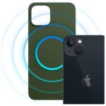 3MK Hardy MagSilicone Case for Apple iPhone 15 Plus Dark Green - imagine 3