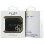Case Guess Silicone 4G Charm for AirPods  Pro 3 black - imagine 4