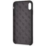 Guess GUHCI65LSGLBK iPhone Xs Max black hard case Silicone - imagine 4