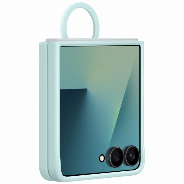 Case Samsung Ring Case for Galaxy Z Flip7 mint - imagine 3