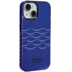 Audi IML MagSafe Case iPhone 15 / 14 / 13 6.1" navy blue hardcase AU-IMLMIP15-A6/D3-BE - imagine 6