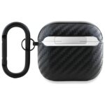 BMW BMA4CMPUCA AirPods 4 cover black PU Carbon M Collection - imagine 2