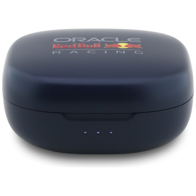 Red Bull Bluetooth ENC Printed Logo Navy Blue TWS Headphones - imagine 4