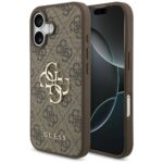 Case Guess 4G Big Logo for iPhone 17 brown
