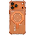Skinarma Magma Case for iPhone 17 Pro Max Magnetic Charging Orange - imagine 3