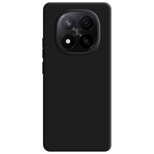 3MK Silicone Case for Xiaomi Redmi   Note 14 Pro+ black - imagine 4