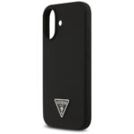 Case Guess Silicone Triangle Logo MagSafe for iPhone 17 black - imagine 6