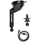 Car holder with wireless charger Verbatim FWC-01 15W Qi black 49552 - imagine 5