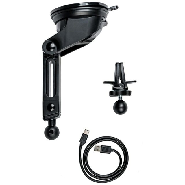 Car holder with wireless charger Verbatim FWC-01 15W Qi black 49552 - imagine 5